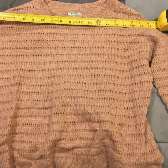 Lucky Brand blush pink cozy sweater - Picture 6 of 7